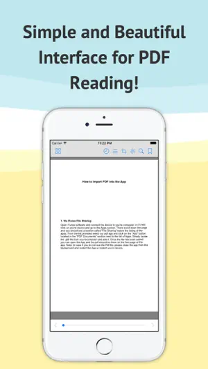 PDF阅读器，简单